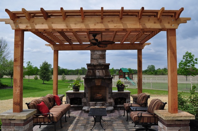 Custom Cedar Pergola
